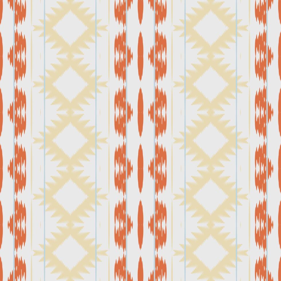 ikat print batik textile seamless pattern digital vector design for Print saree Kurti Borneo Fabric border brush symbols swatches party wear