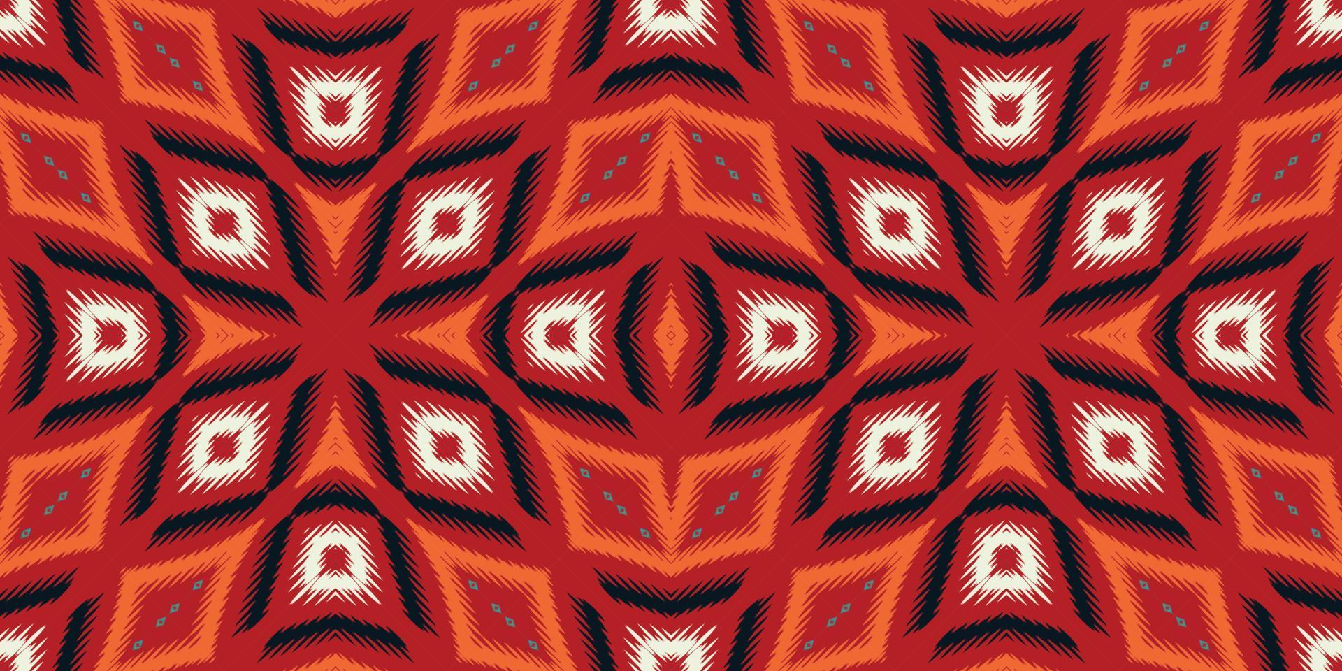 ikat puntos patrón abstracto sin fisuras tribal. étnico geométrico batik ikkat vector digital diseño textil para estampados tela sari mughal cepillo símbolo franjas textura kurti kurtis kurtas