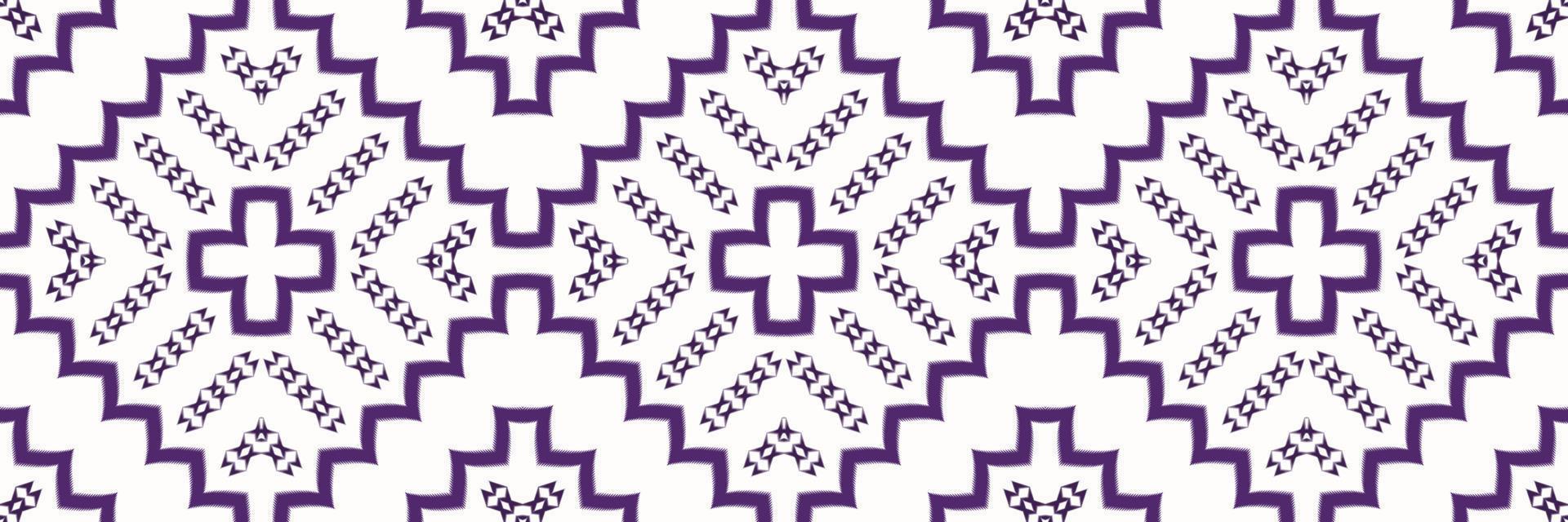 Batik Textile ikat Aztec seamless pattern digital vector design for Print saree Kurti Borneo Fabric border brush symbols swatches stylish