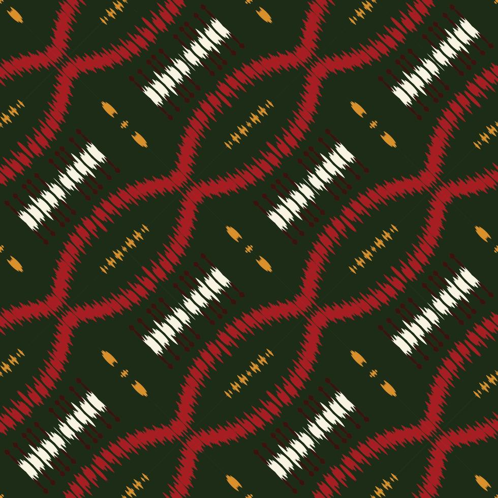 Batik Textile Filipino ikat seamless pattern digital vector design for Print saree Kurti Borneo Fabric border brush symbols swatches cotton