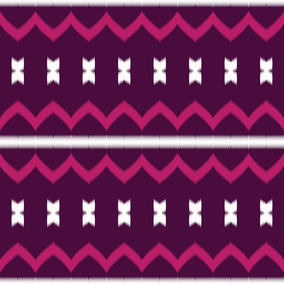 Motif ikat texture seamless pattern digital vector design for Print saree Kurti Borneo Fabric border brush symbols swatches stylish