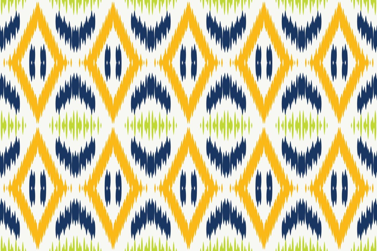 patrón ikat tribal áfrica patrón sin costuras. étnico geométrico ikkat batik vector digital diseño textil para estampados tela sari mughal cepillo símbolo franjas textura kurti kurtis kurtas