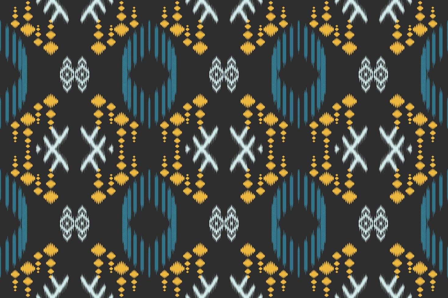 ikat diseña patrones sin fisuras de fondo tribal. étnico geométrico batik ikkat vector digital diseño textil para estampados tela sari mughal cepillo símbolo franjas textura kurti kurtis kurtas