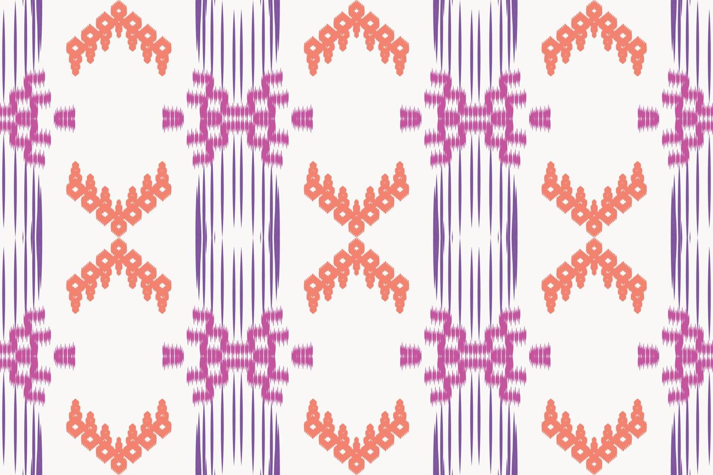 Ikat fabric tribal African Seamless Pattern. Ethnic Geometric Batik Ikkat Digital vector textile Design for Prints Fabric saree Mughal brush symbol Swaths texture Kurti Kurtis Kurtas