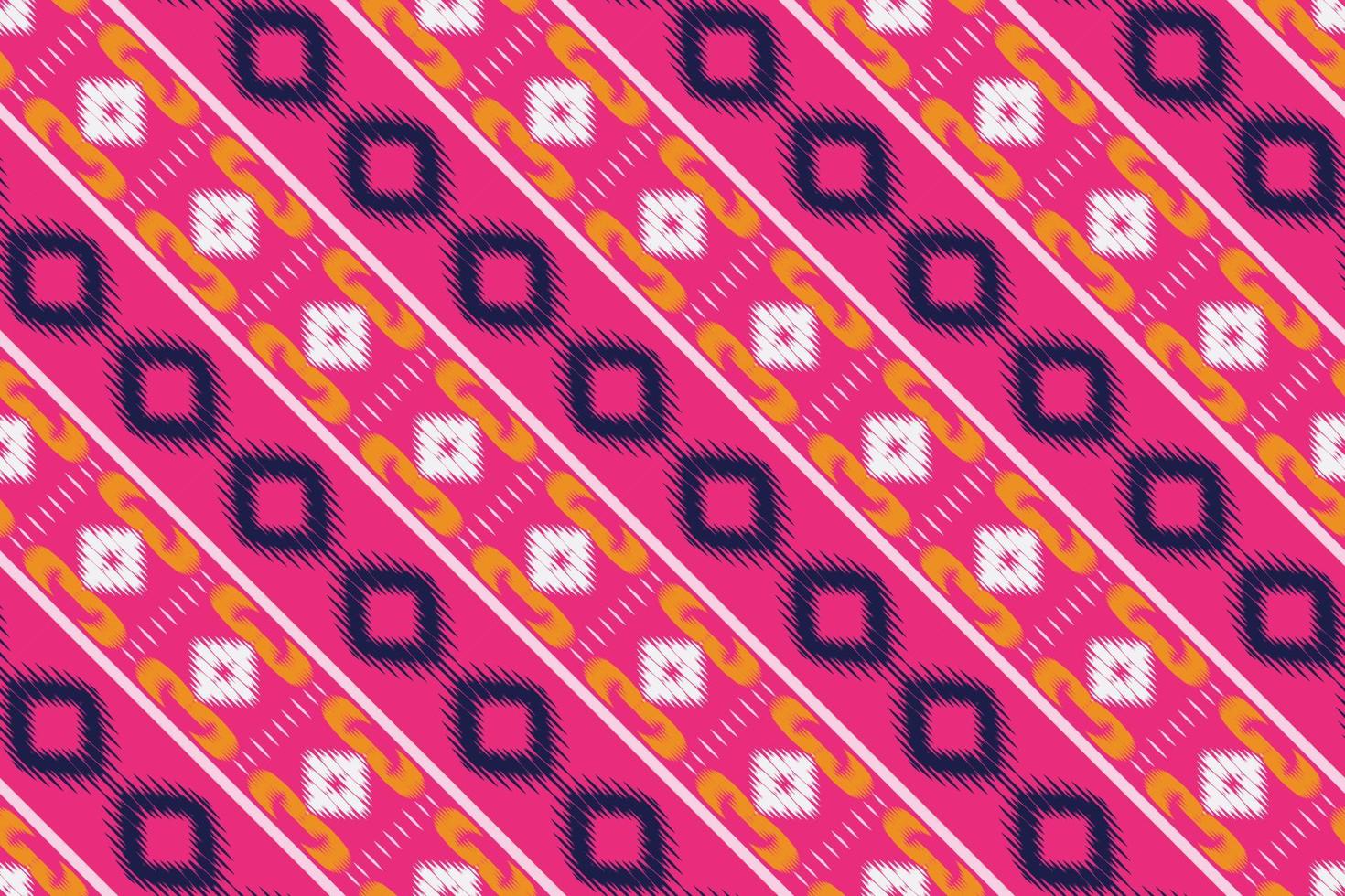 Batik Textile Motif ikat seamless pattern digital vector design for Print saree Kurti Borneo Fabric border brush symbols swatches designer