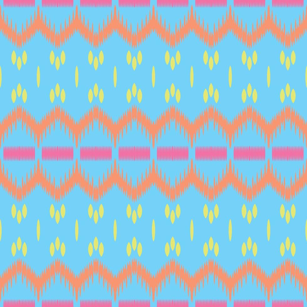 Motif ikat diamond seamless pattern digital vector design for Print saree Kurti Borneo Fabric border brush symbols swatches designer