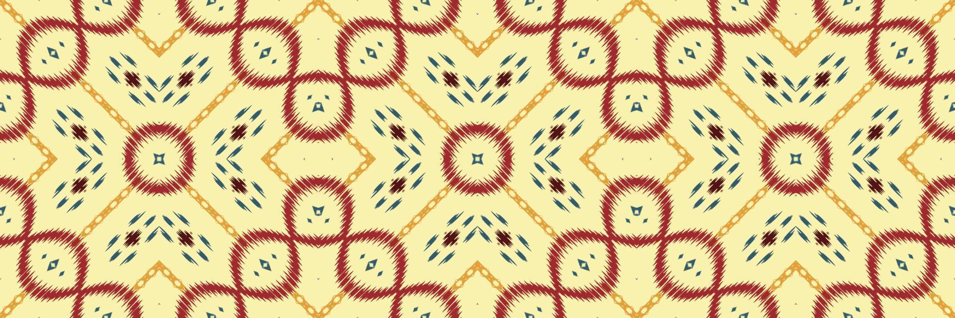 Batik Textile Motif ikat background seamless pattern digital vector design for Print saree Kurti Borneo Fabric border brush symbols swatches designer