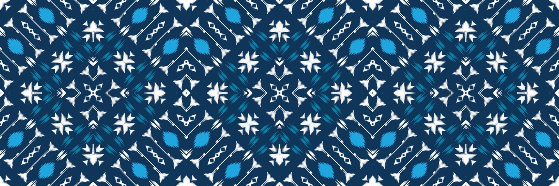 batik textil ikkat o ikat chevron patrón sin costuras diseño de vector digital para imprimir saree kurti borneo borde de tela símbolos de pincel muestras de algodón