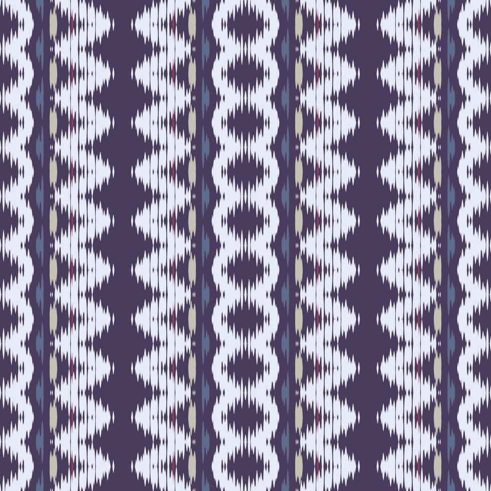 ikat diamante tribal África patrón sin fisuras. étnico geométrico ikkat batik vector digital diseño textil para estampados tela sari mughal cepillo símbolo franjas textura kurti kurtis kurtas
