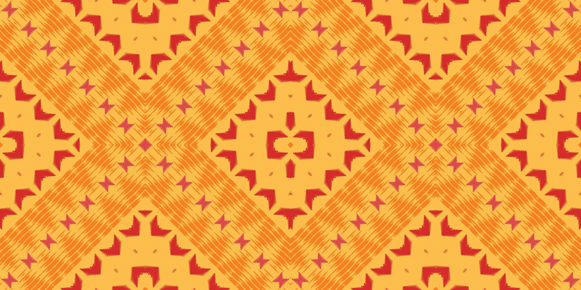 diseños étnicos ikat batik textil patrón sin costuras diseño de vector digital para impresión saree kurti borneo borde de tela símbolos de pincel muestras diseñador