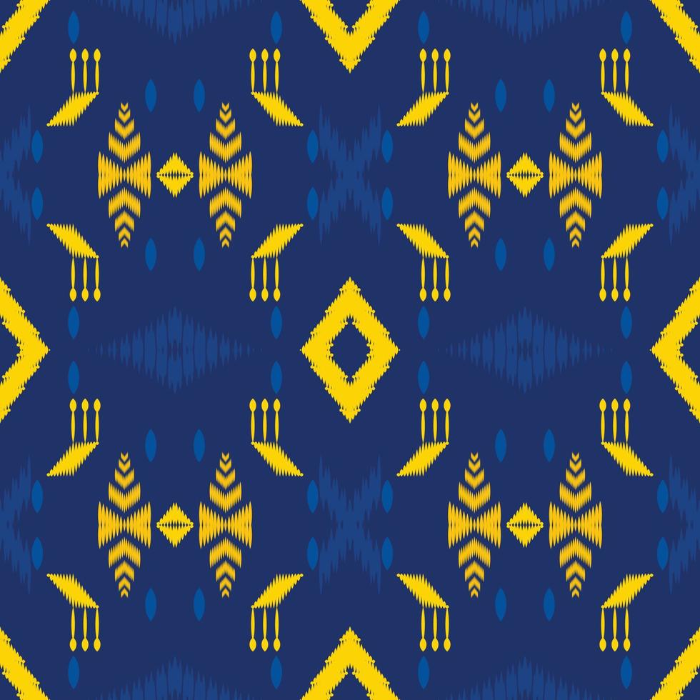 ikat flores tribal cruz de patrones sin fisuras. étnico geométrico batik ikkat vector digital diseño textil para estampados tela sari mughal cepillo símbolo franjas textura kurti kurtis kurtas