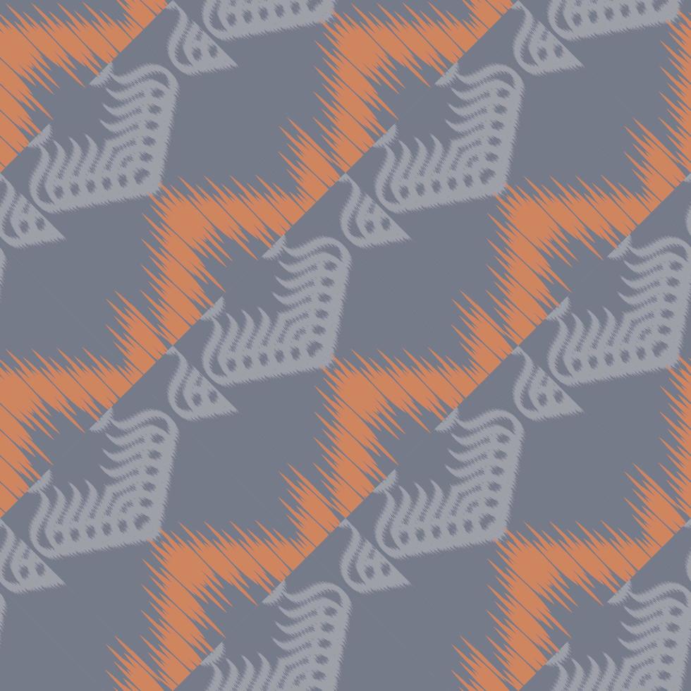 batik motivo textil ikat vector patrón sin costuras diseño de vector digital para imprimir saree kurti borneo borde de tela símbolos de pincel muestras ropa de fiesta