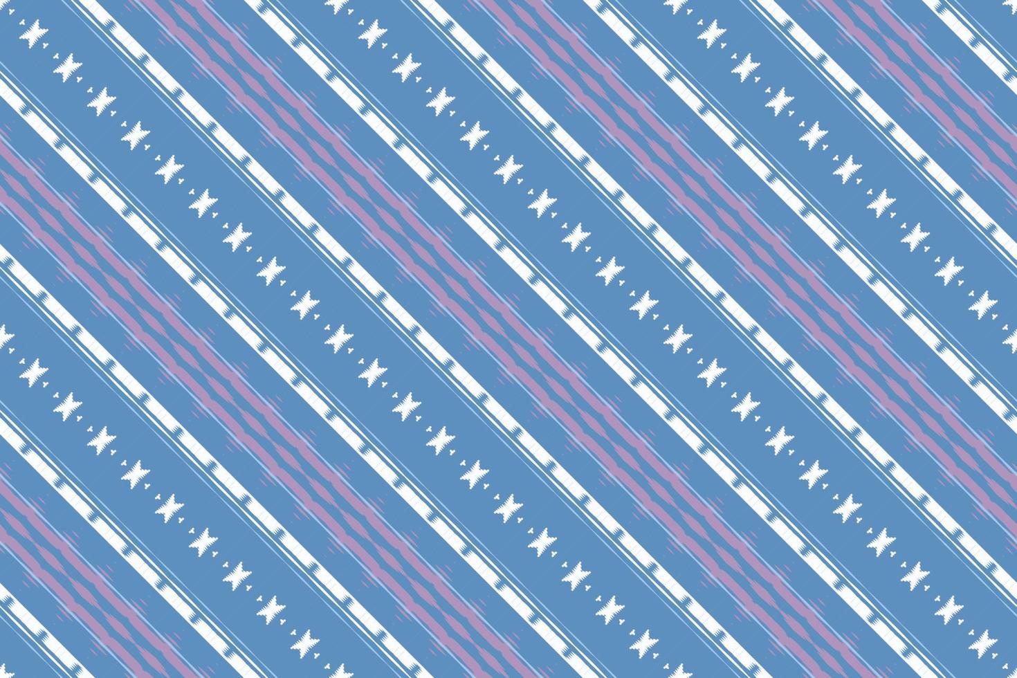 Batik Textile Ethnic ikat chevron seamless pattern digital vector design for Print saree Kurti Borneo Fabric border brush symbols swatches designer
