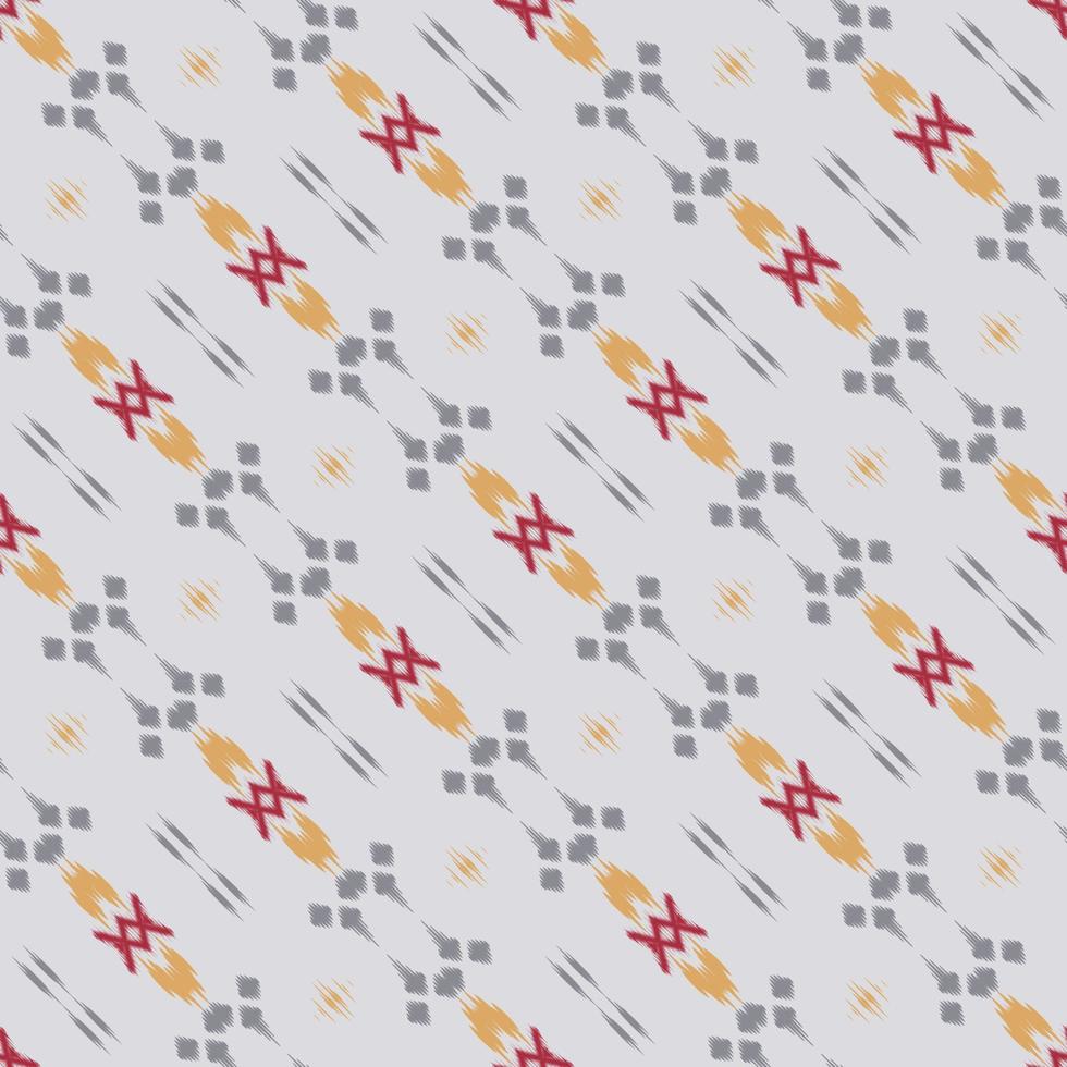 Batik Textile Motif ikat chevron seamless pattern digital vector design for Print saree Kurti Borneo Fabric border brush symbols swatches designer