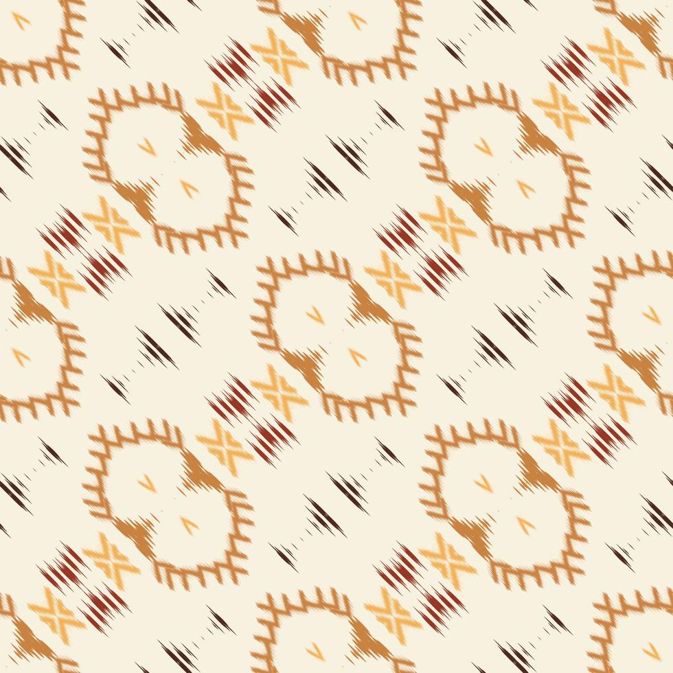 Ethnic ikat stripe batik textile seamless pattern digital vector design for Print saree Kurti Borneo Fabric border brush symbols swatches designer