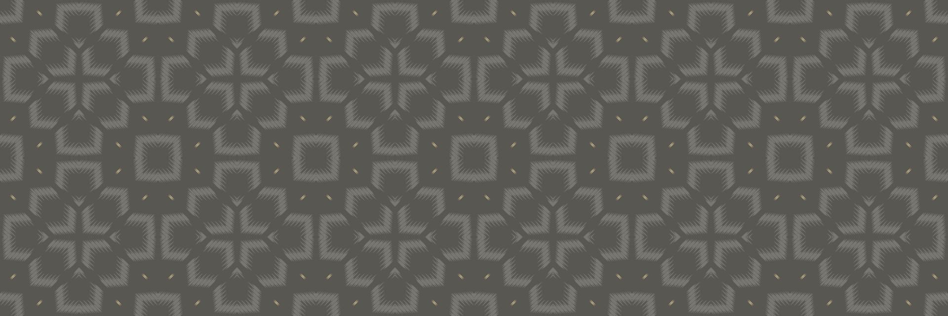 Batik Textile Ikkat or ikat vector seamless pattern digital vector design for Print saree Kurti Borneo Fabric border brush symbols swatches cotton