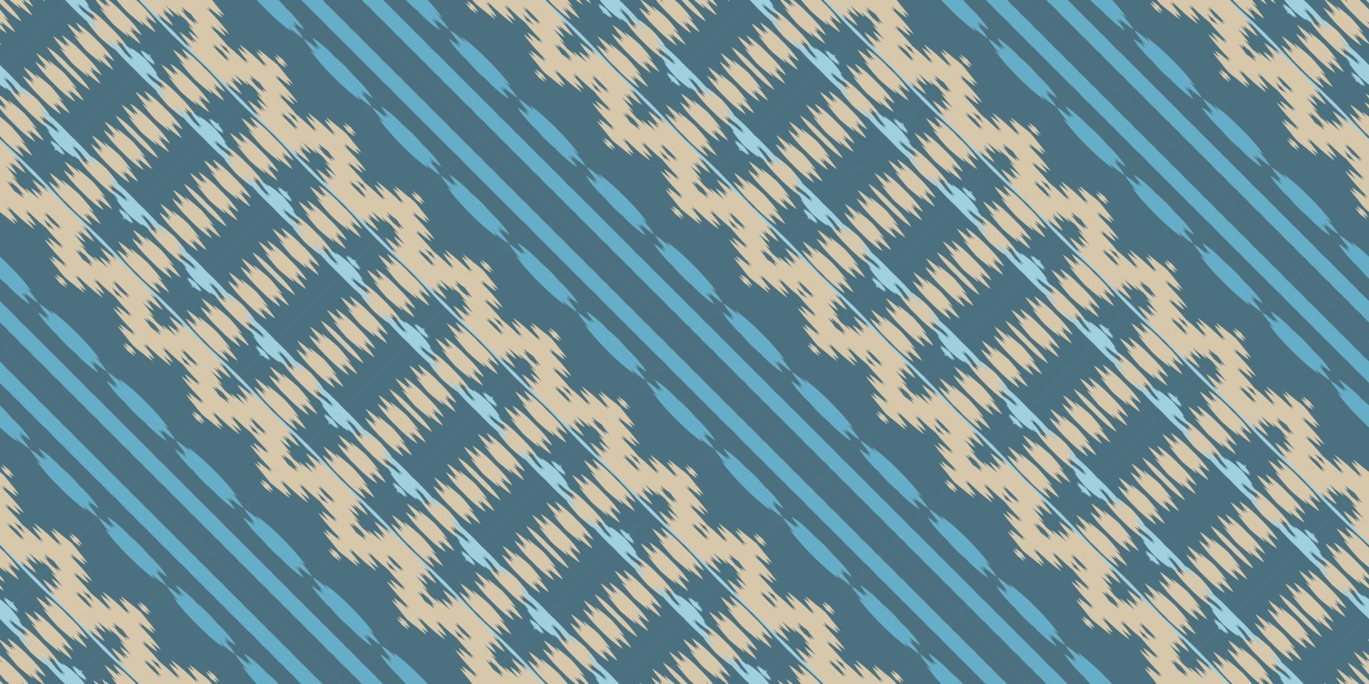 diseño ikat batik textil patrón sin costuras diseño vectorial digital para imprimir saree kurti borde de tela símbolos de pincel de borde diseñador de muestras vector