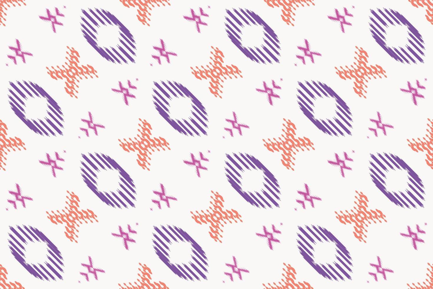 Ikat stripes batik textile seamless pattern digital vector design for Print saree Kurti Borneo Fabric border brush symbols swatches party wear