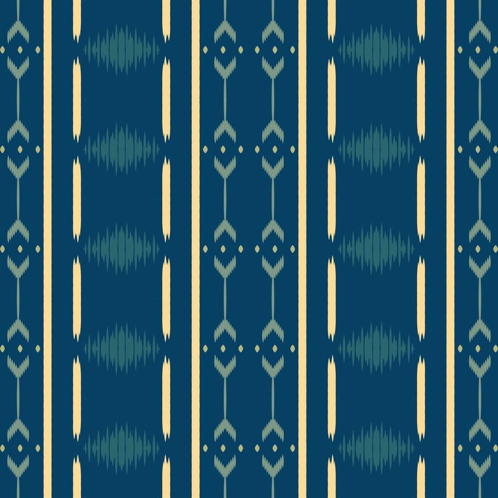 ikat stripes batik textile seamless pattern digital vector design for Print saree Kurti Borneo Fabric border brush symbols swatches designer