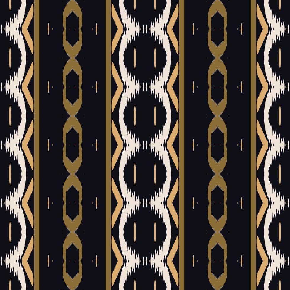 motivo filipino ikat batik textil patrón sin costuras diseño vectorial digital para imprimir saree kurti borde de tela símbolos de pincel muestras ropa de fiesta vector