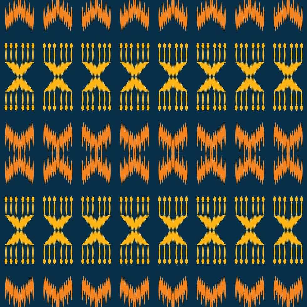 Ikat fabric tribal chevron Seamless Pattern. Ethnic Geometric Batik Ikkat Digital vector textile Design for Prints Fabric saree Mughal brush symbol Swaths texture Kurti Kurtis Kurtas