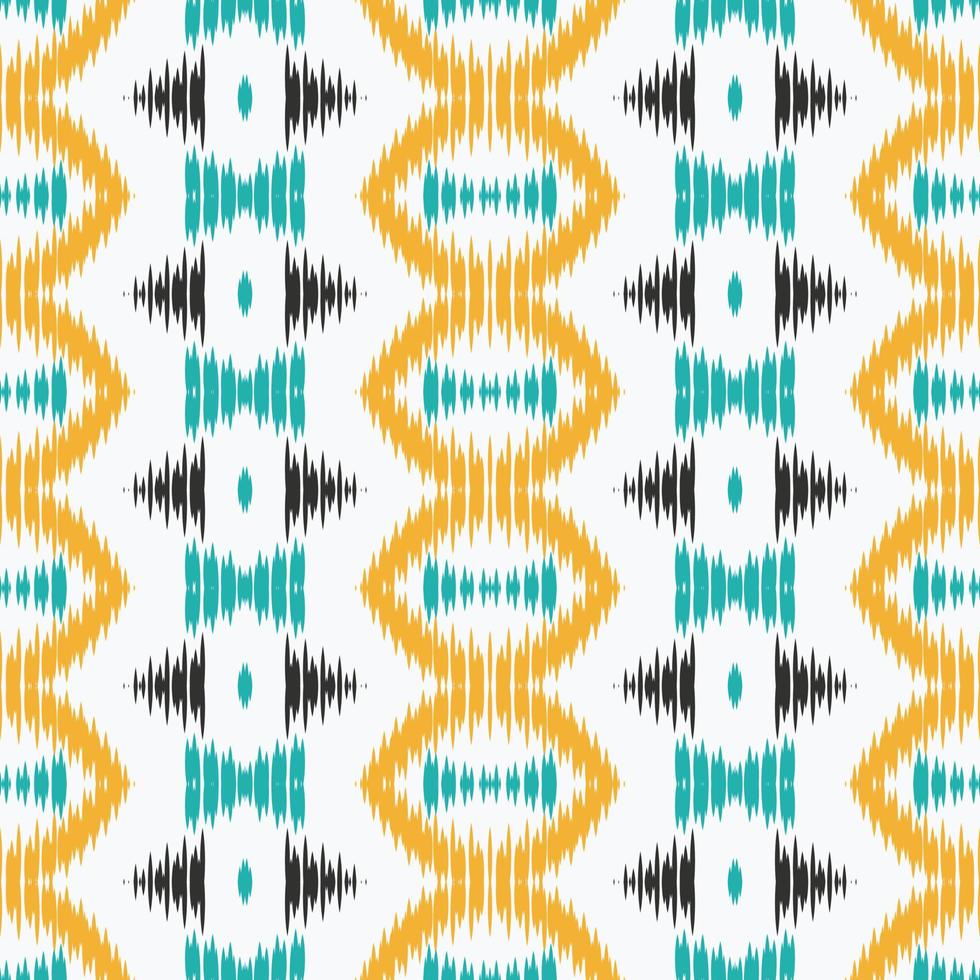 Motif ikat Aztec batik textile seamless pattern digital vector design for Print saree Kurti Borneo Fabric border brush symbols swatches designer