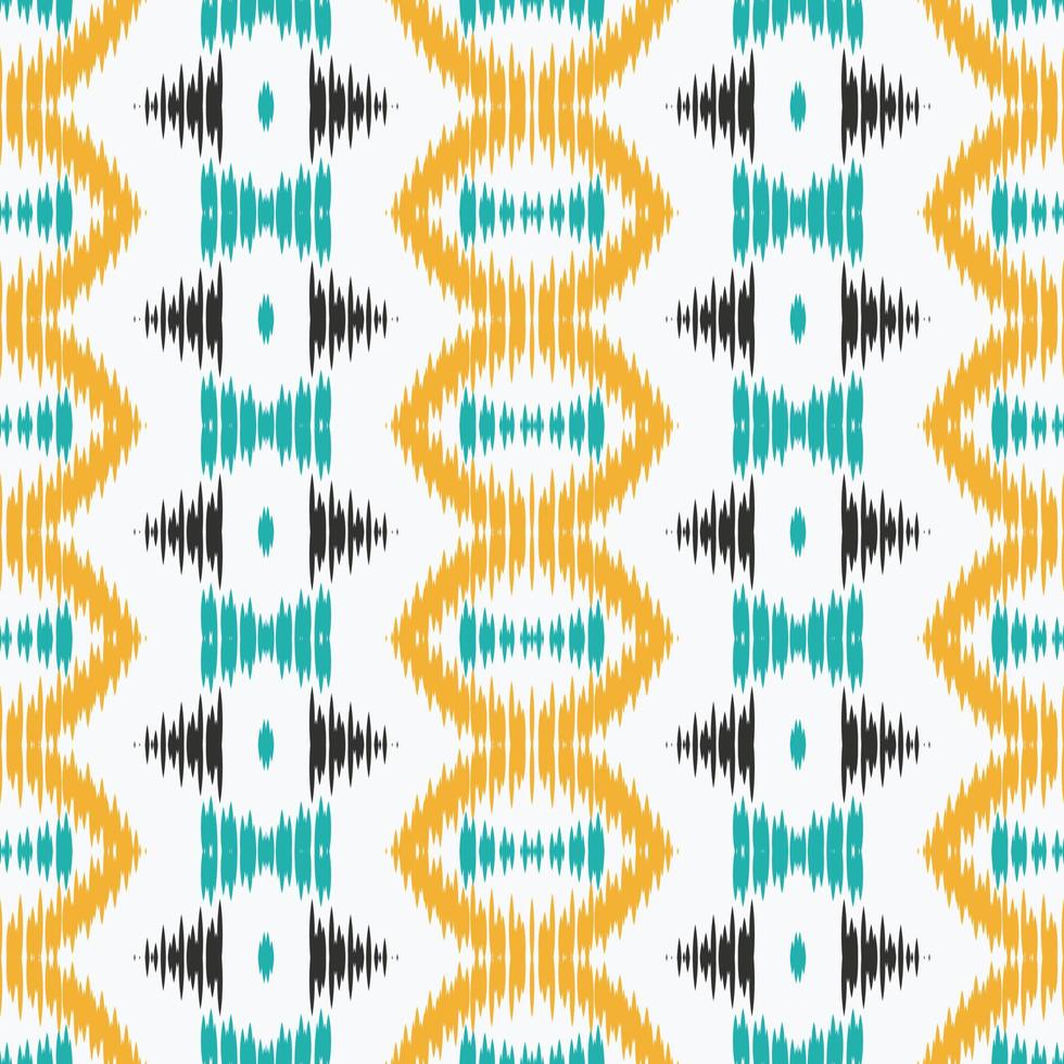 Motif ikat Aztec batik textile seamless pattern digital vector design for Print saree Kurti Borneo Fabric border brush symbols swatches designer