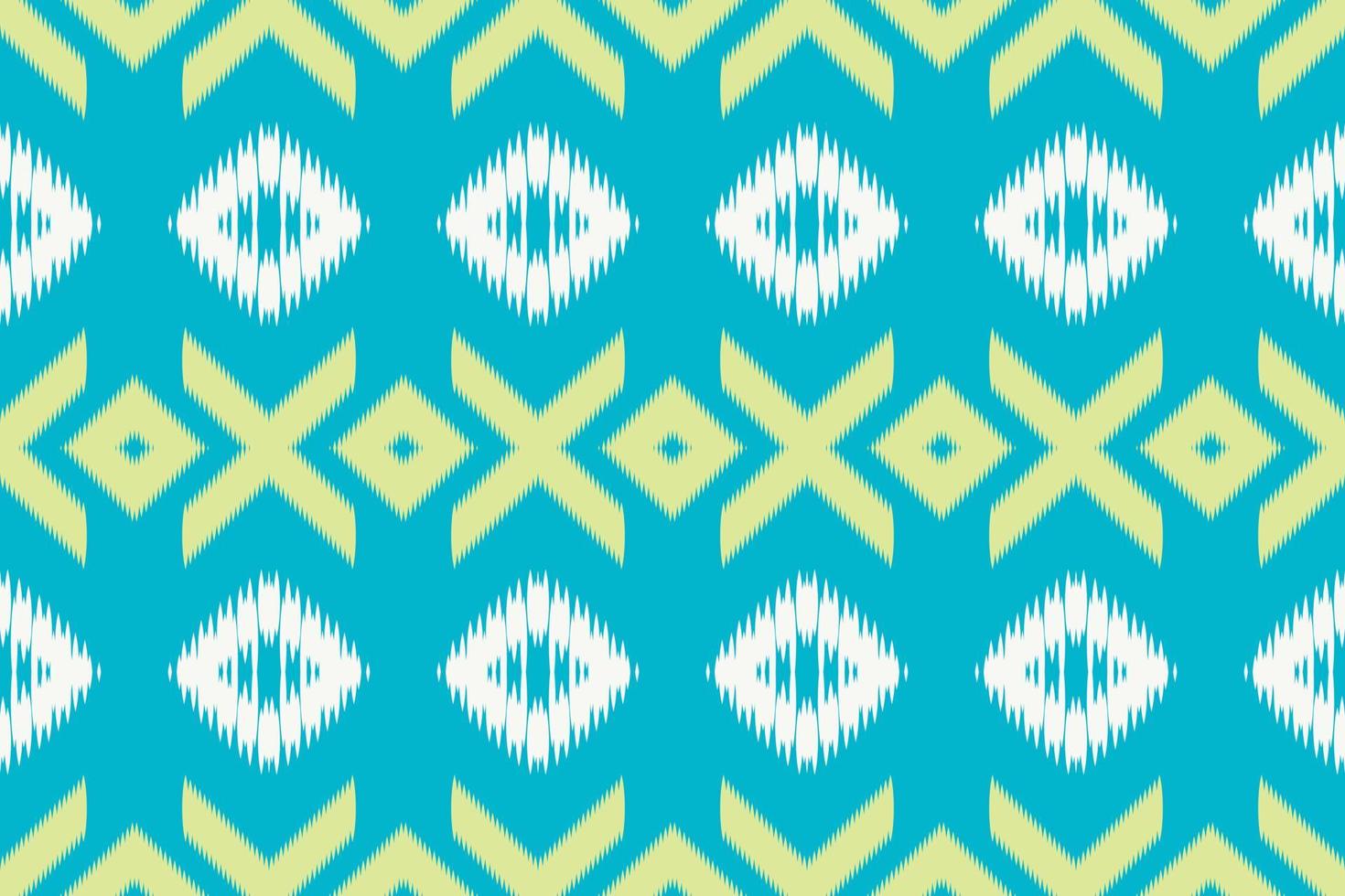 patrón de ikat fondo tribal de patrones sin fisuras. étnico geométrico batik ikkat vector digital diseño textil para estampados tela sari mogol cepillo símbolo franjas textura kurti kurtis kurtas