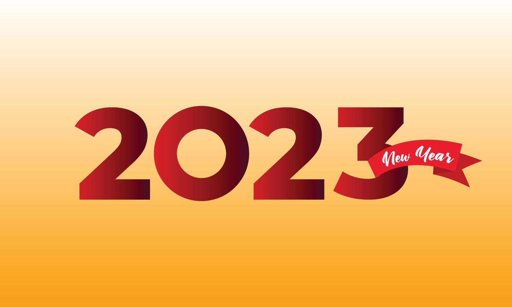 feliz año nuevo 2023. celebración festiva. moderno y moderno para banner y plantilla de publicación de medios vector