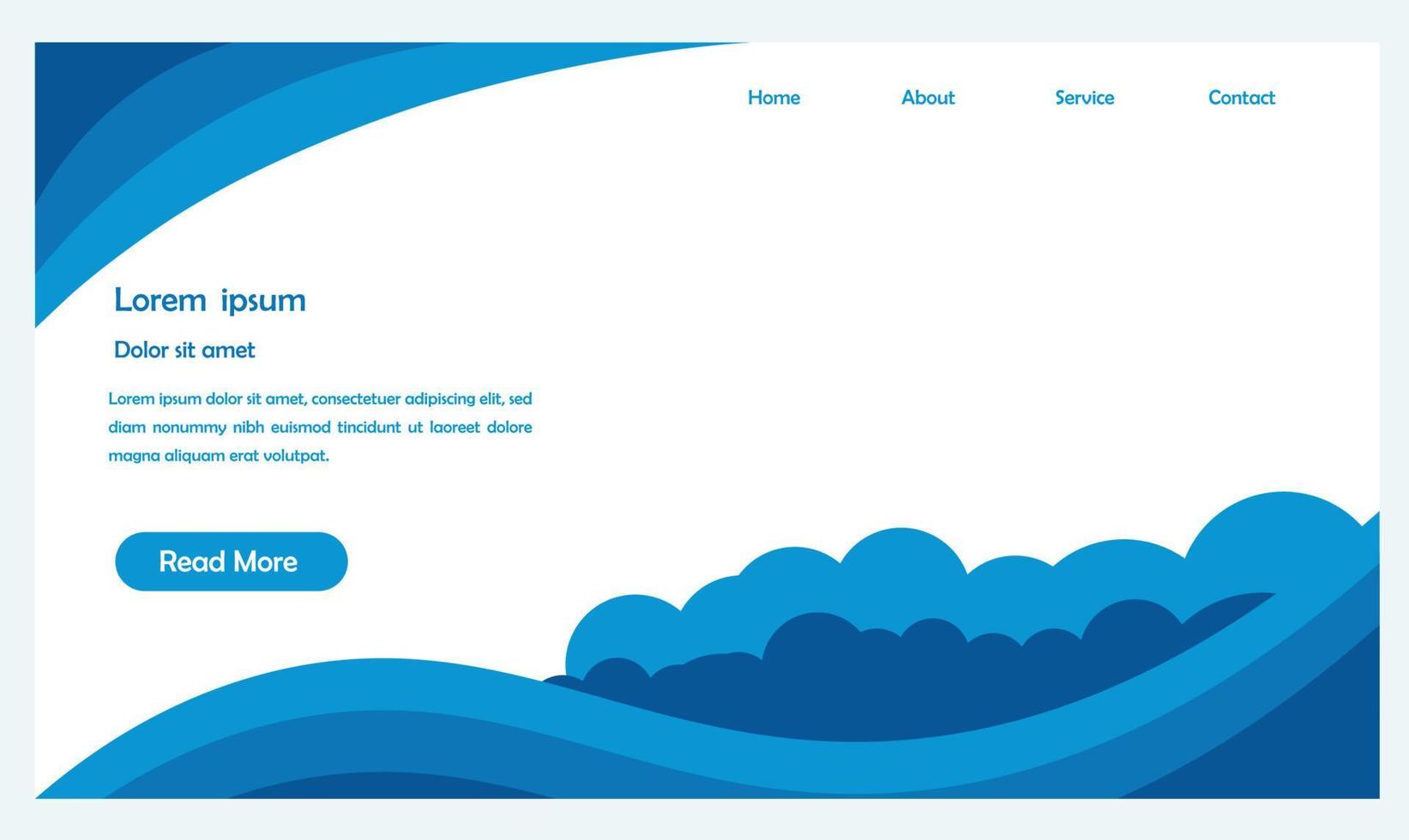 Vector layout template design background Banner poster card