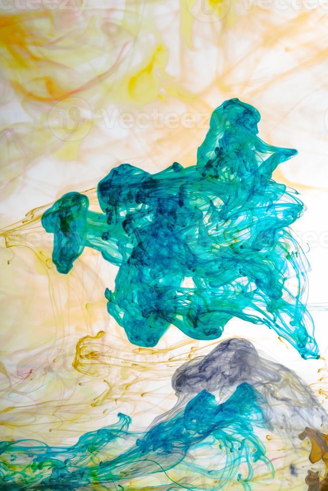 Abstract and very colorful motion blur background photo