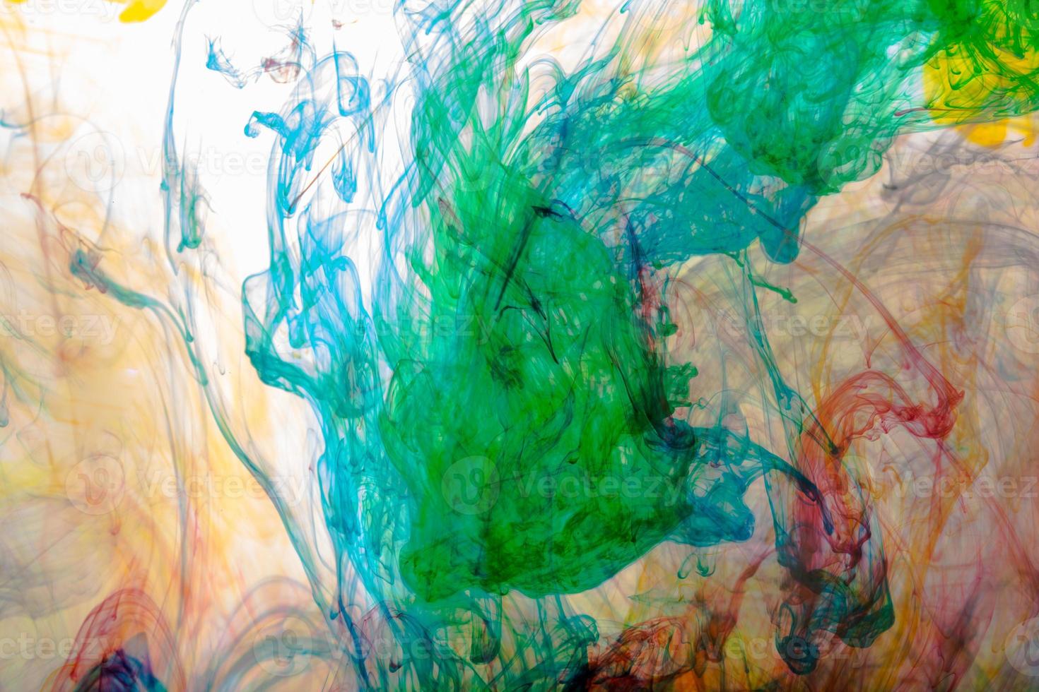 Abstract and very colorful motion blur background photo