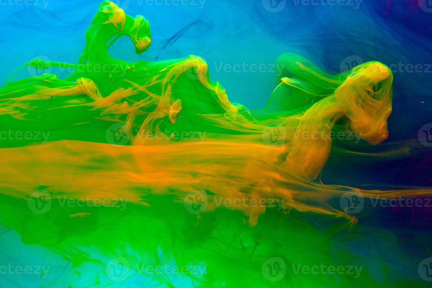 Abstract and very colorful motion blur background photo