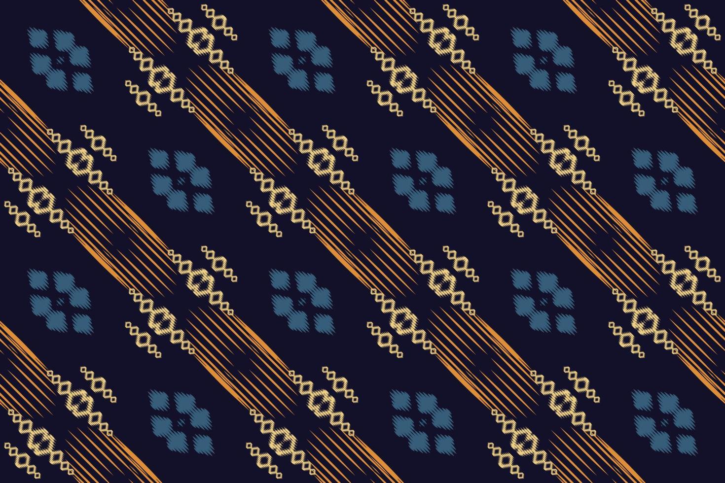 Ikat chevron batik textile seamless pattern digital vector design for Print saree Kurti Borneo Fabric border brush symbols swatches stylish