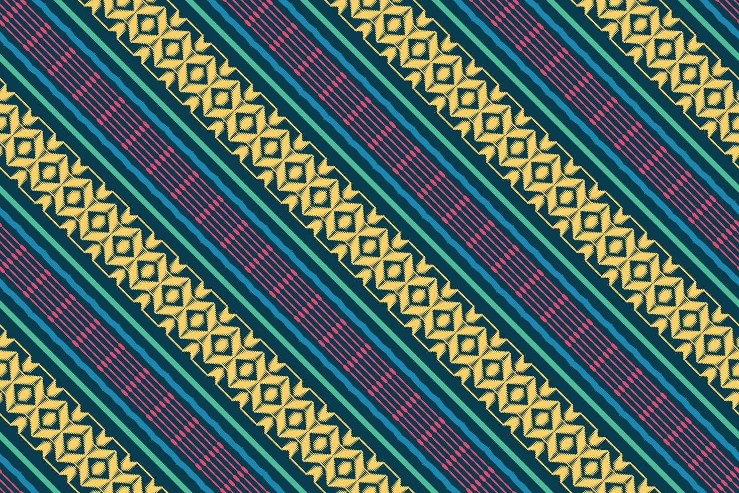 Batik Textile Ethnic ikat design seamless pattern digital vector design for Print saree Kurti Borneo Fabric border brush symbols swatches stylish