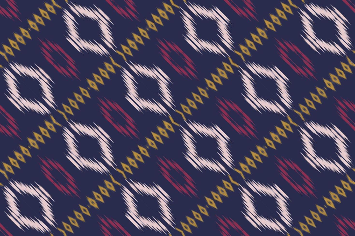 batik textil ikkat o ikat diseños de patrones sin fisuras diseño vectorial digital para imprimir saree kurti borneo borde de tela símbolos de pincel muestras con estilo vector