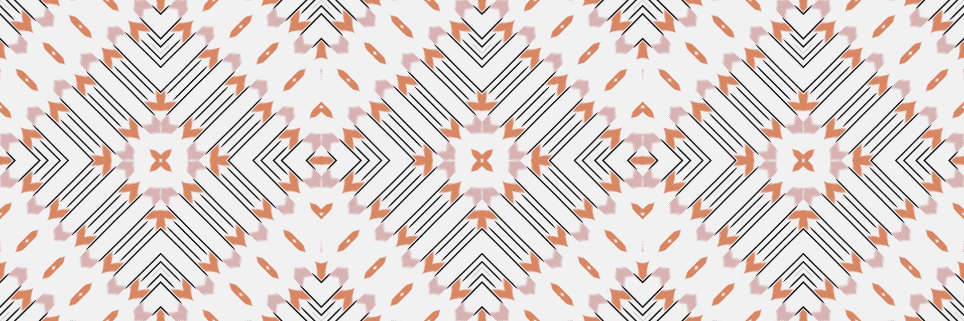 Batik Textile ikat damask seamless pattern digital vector design for Print saree Kurti Borneo Fabric border brush symbols swatches stylish