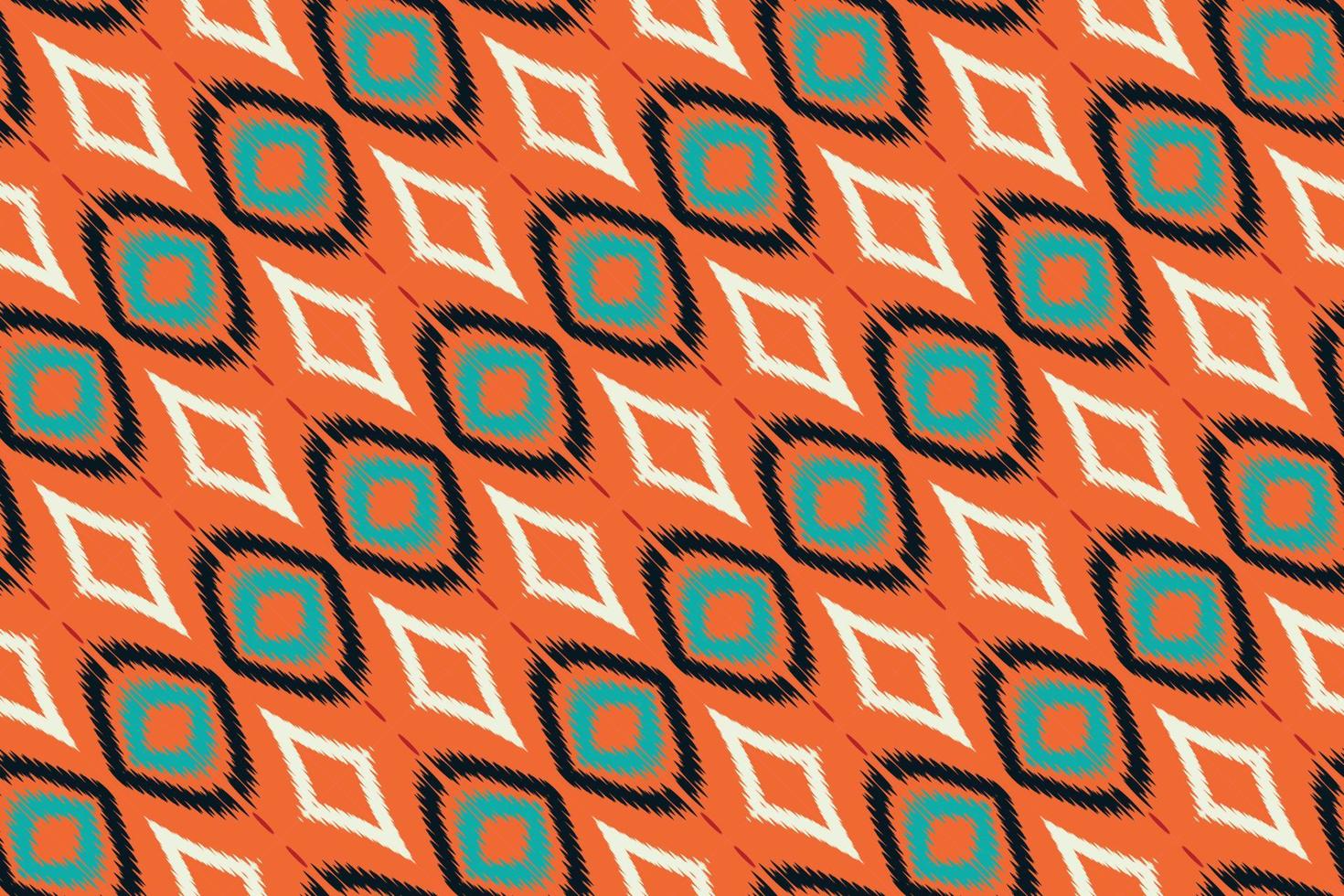 Batik Textile ikat vector seamless pattern digital vector design for Print saree Kurti Borneo Fabric border brush symbols swatches stylish