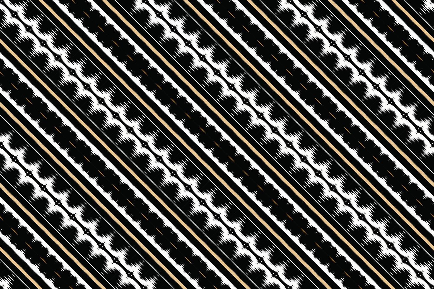 Batik Textile Ikkat or ikat texture seamless pattern digital vector design for Print saree Kurti Borneo Fabric border brush symbols swatches designer