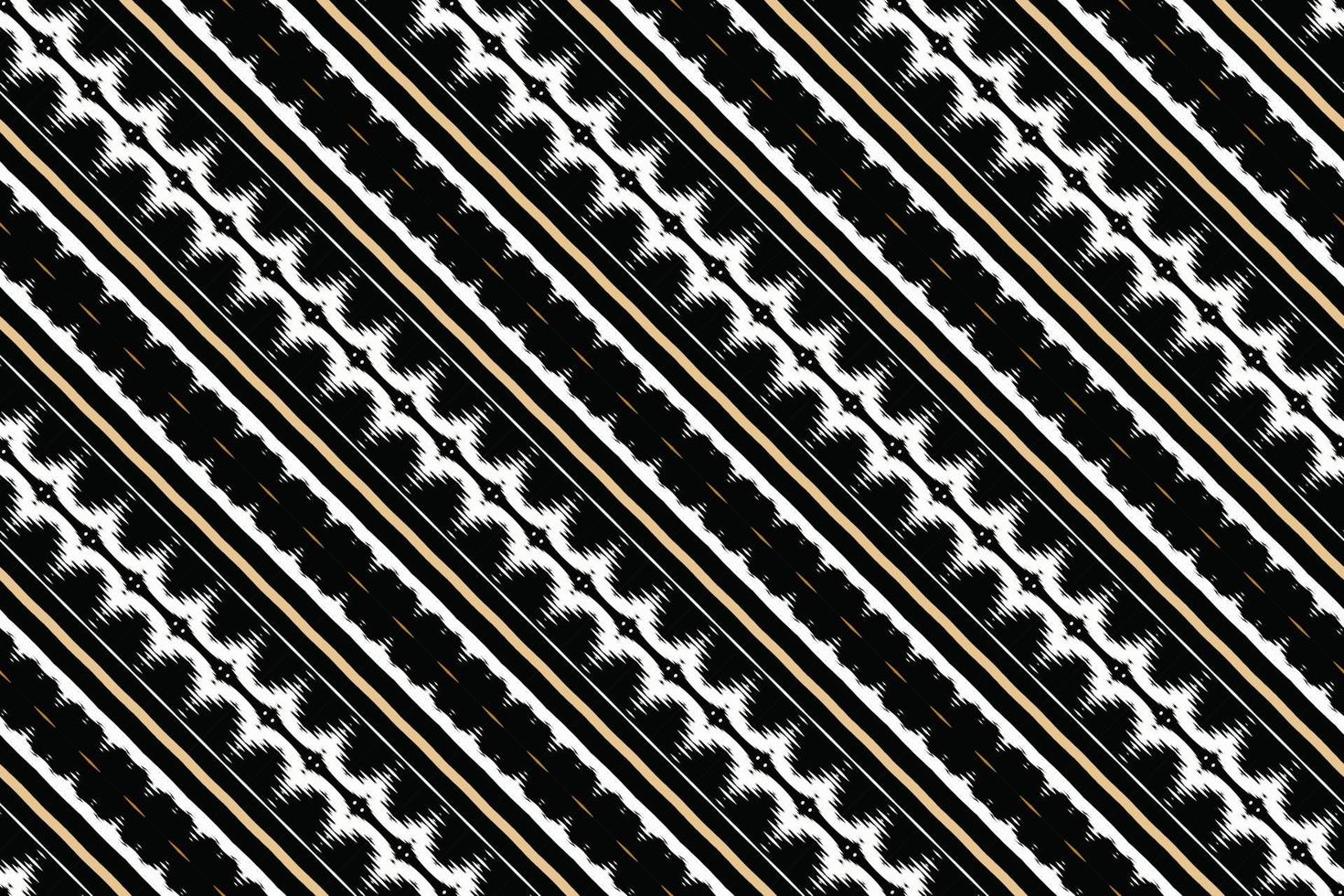 Batik Textile Ikkat or ikat texture seamless pattern digital vector design for Print saree Kurti Borneo Fabric border brush symbols swatches designer