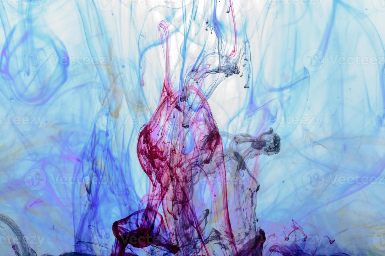 Abstract and very colorful motion blur background photo