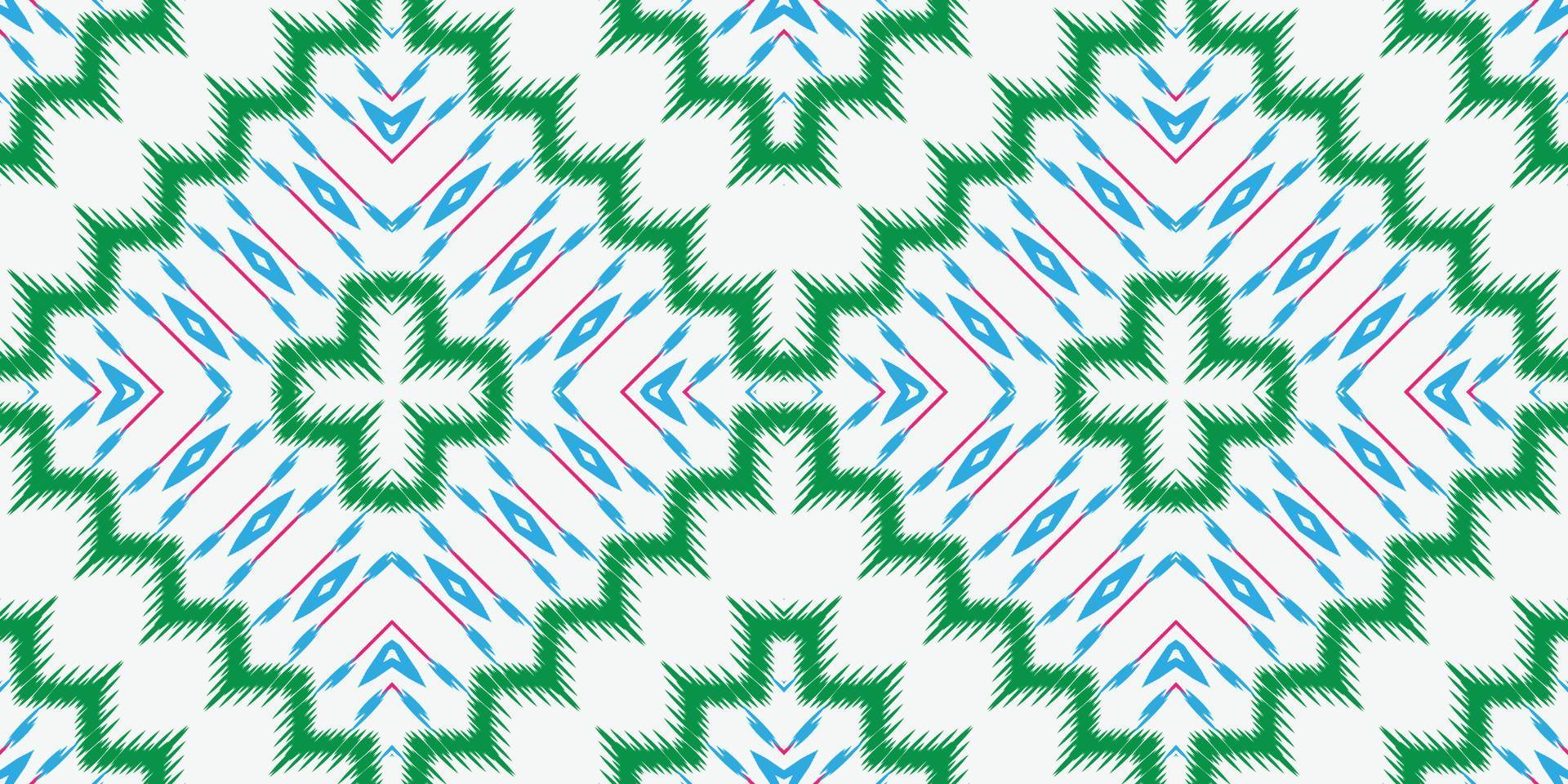 Batik Textile Motif ikat background seamless pattern digital vector design for Print saree Kurti Borneo Fabric border brush symbols swatches designer