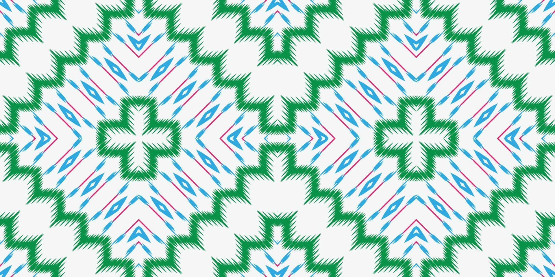 batik textil motivo ikat fondo de patrones sin fisuras diseño vectorial digital para imprimir saree kurti borneo borde de tela símbolos de pincel muestras diseñador vector