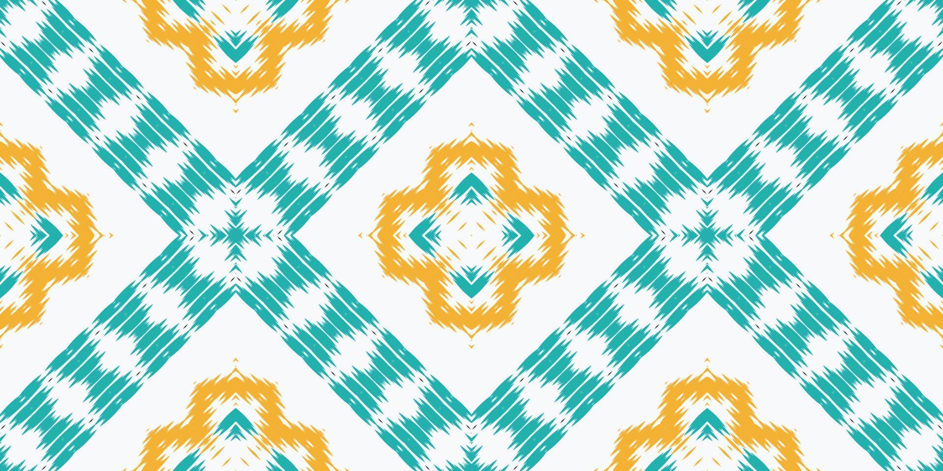Motif ikat Aztec batik textile seamless pattern digital vector design for Print saree Kurti Borneo Fabric border brush symbols swatches designer