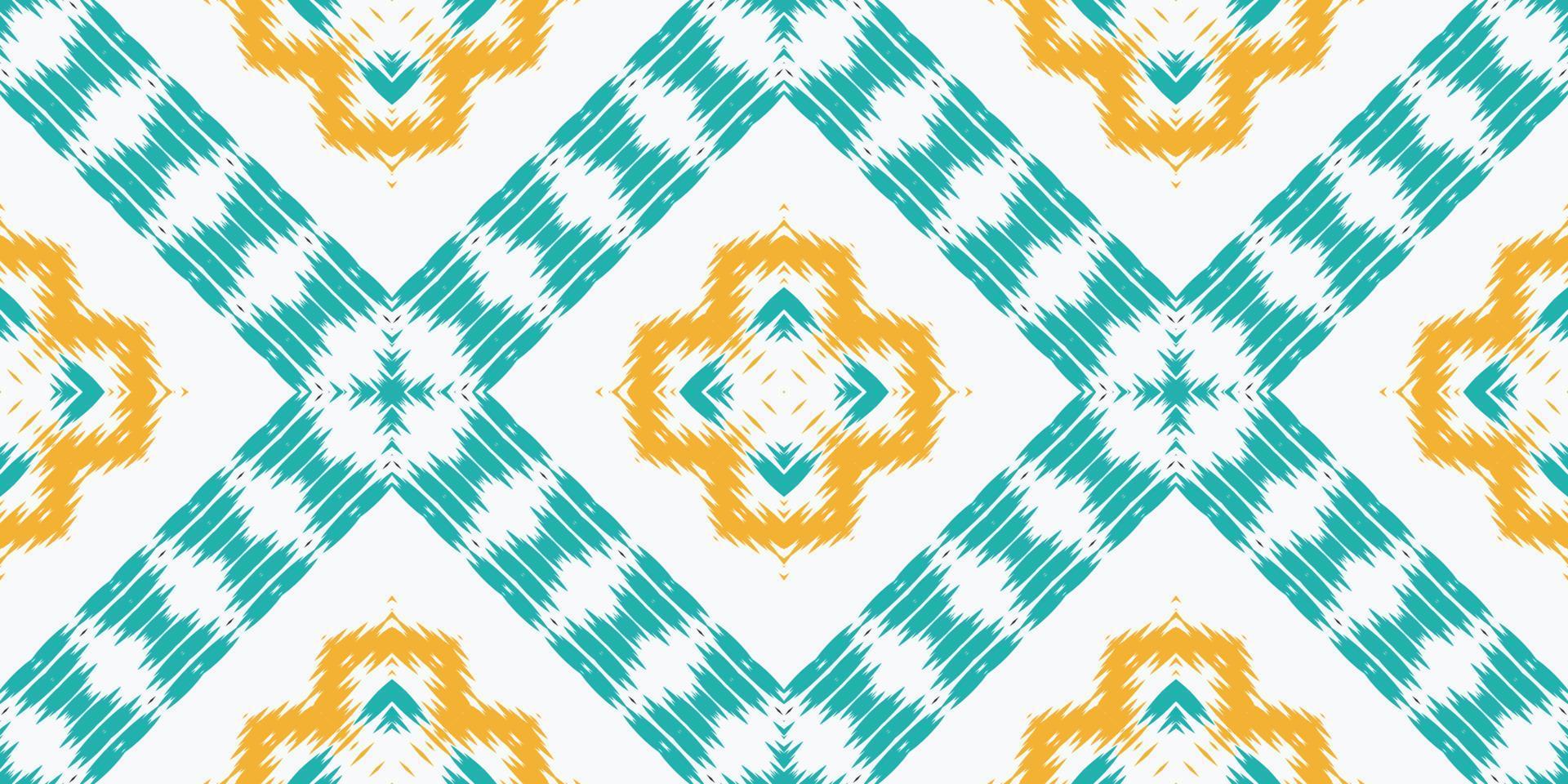 Motif ikat Aztec batik textile seamless pattern digital vector design for Print saree Kurti Borneo Fabric border brush symbols swatches designer