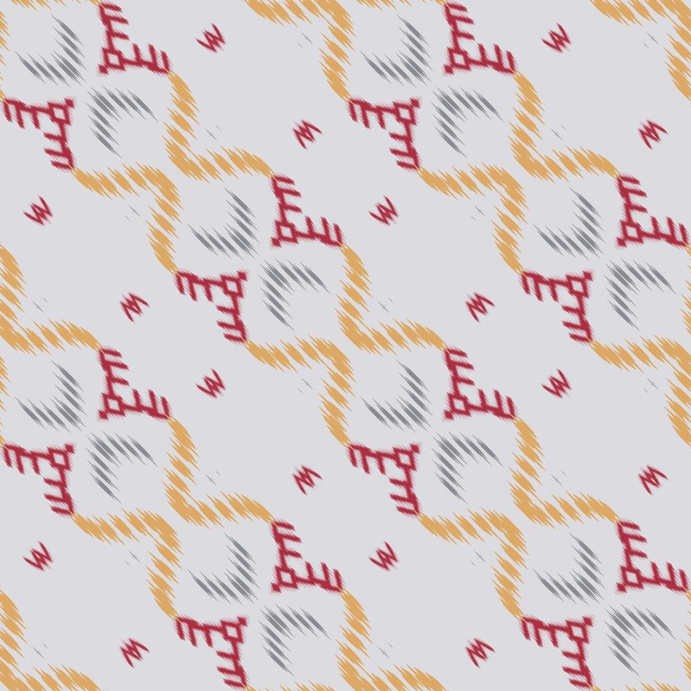 Batik Textile ikat fabric seamless pattern digital vector design for Print saree Kurti Borneo Fabric border brush symbols swatches party wear