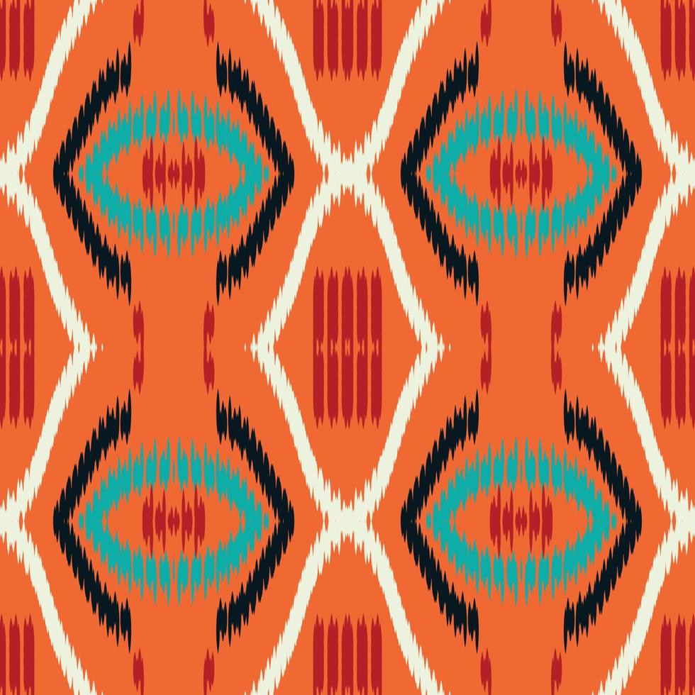 ikat puntos tribal azteca de patrones sin fisuras. étnico geométrico ikkat batik vector digital diseño textil para estampados tela sari mughal cepillo símbolo franjas textura kurti kurtis kurtas