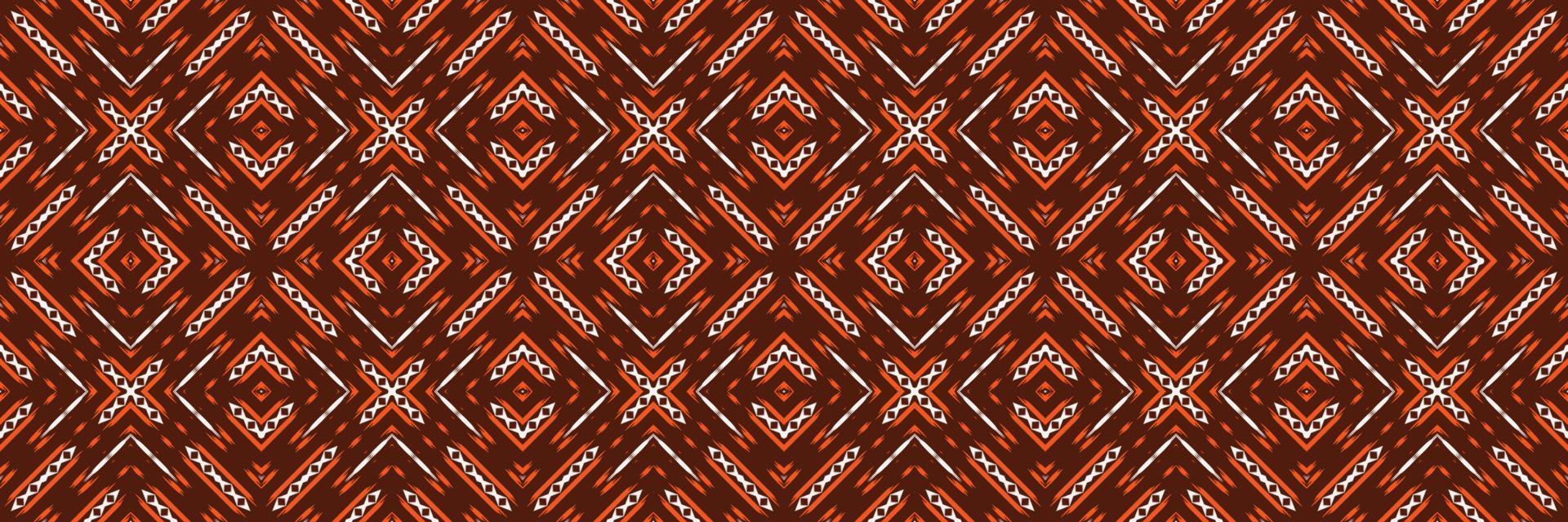 Batik Textile Ikkat or ikat stripes seamless pattern digital vector design for Print saree Kurti Borneo Fabric border brush symbols swatches cotton