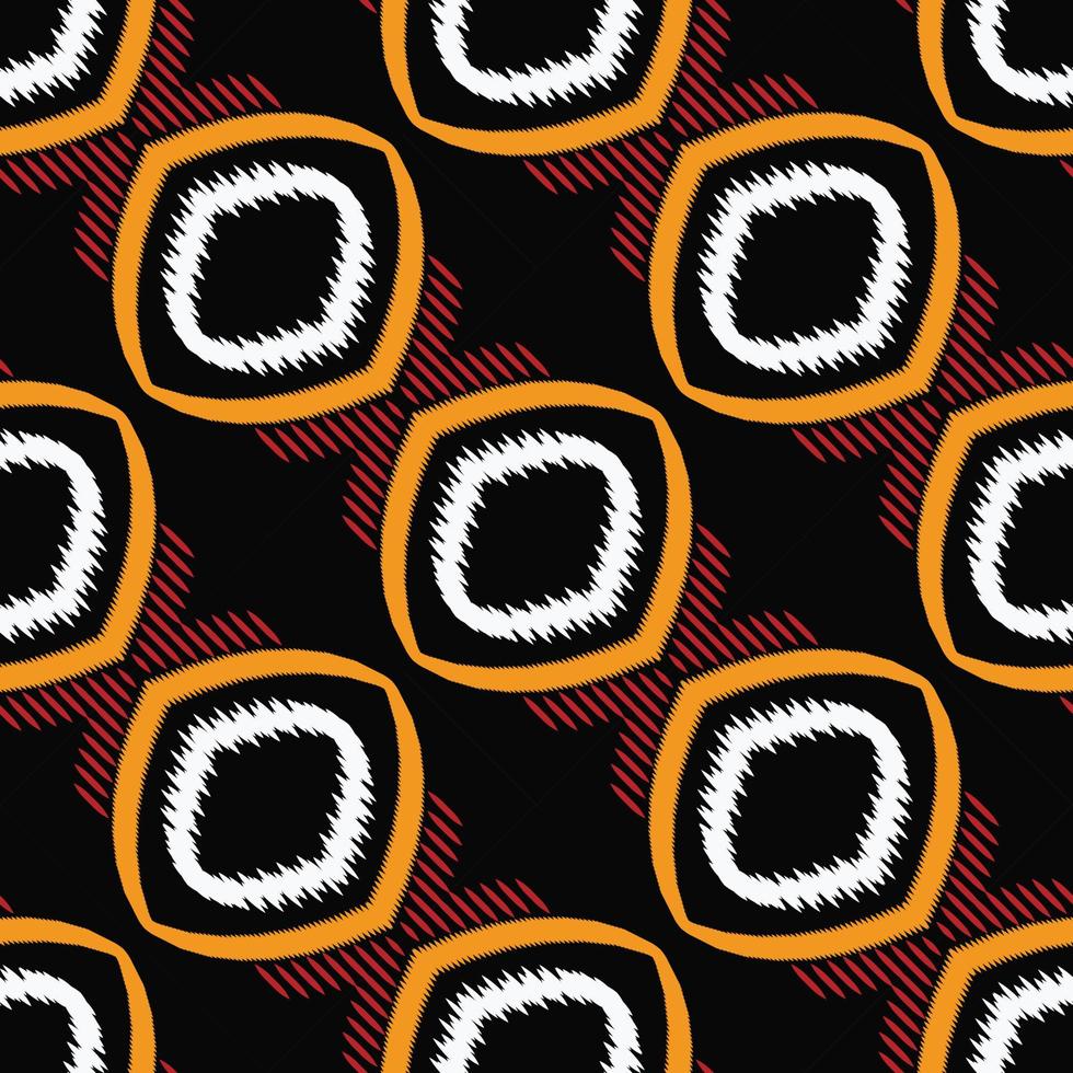 Batik Textile Motif ikat background seamless pattern digital vector design for Print saree Kurti Borneo Fabric border brush symbols swatches designer