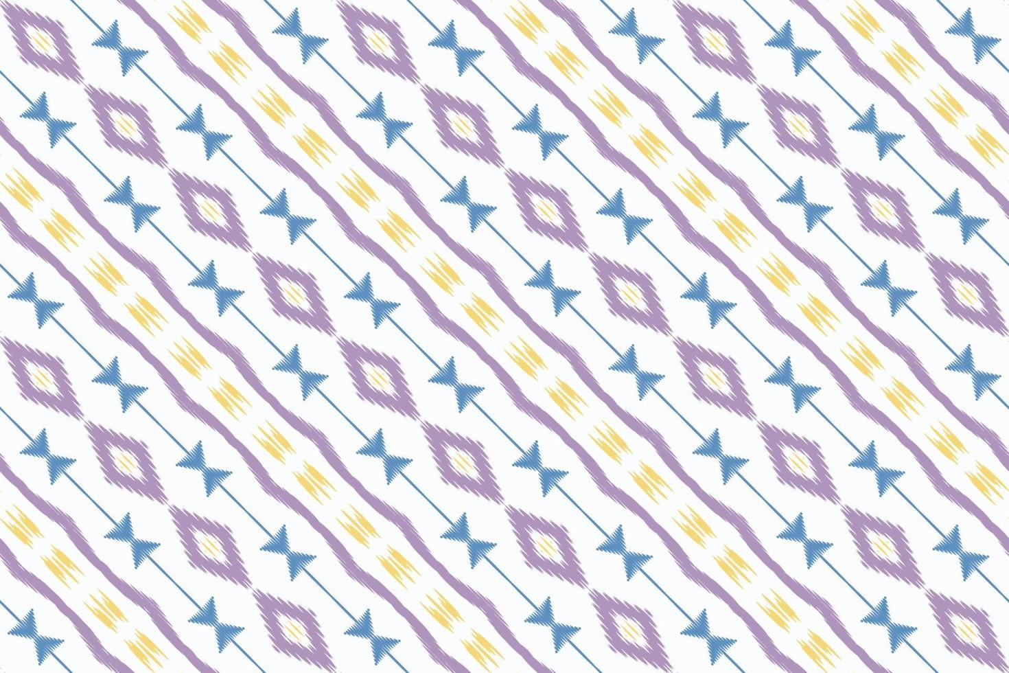 Batik Textile Motif ikat stripes seamless pattern digital vector design for Print saree Kurti Borneo Fabric border brush symbols swatches cotton